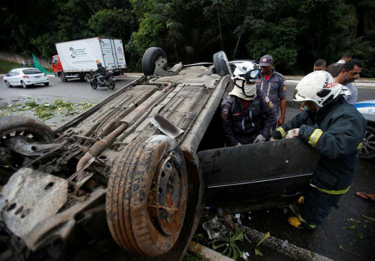 Brasil tem 18 indenizações por morte  no trânsito a cada 100 mil habitantes
