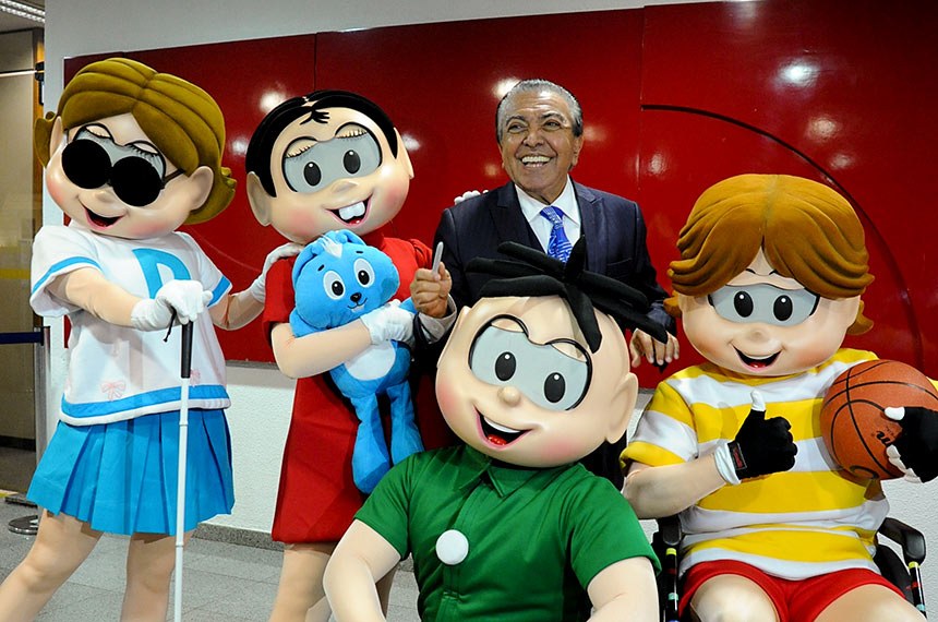 Distrofias Musculares entram na agenda da  Câmara dos Deputados e Maurício de Sousa é homenageado por obras