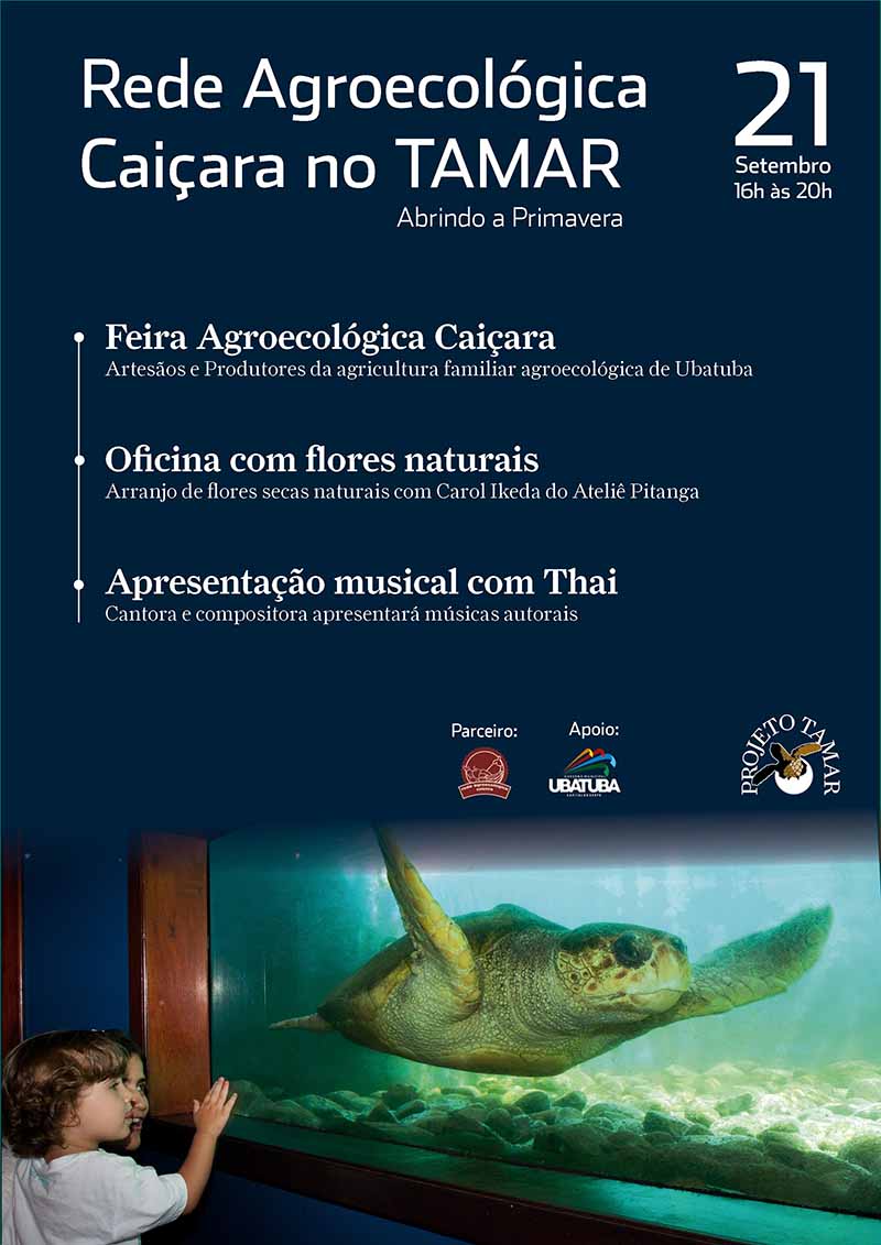 Tamar Ubatuba faz evento na  chegada da Primavera