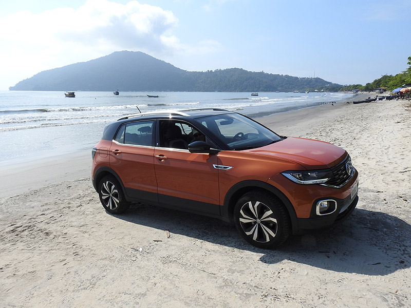 Ubatuba: Teste drive num T-Cross