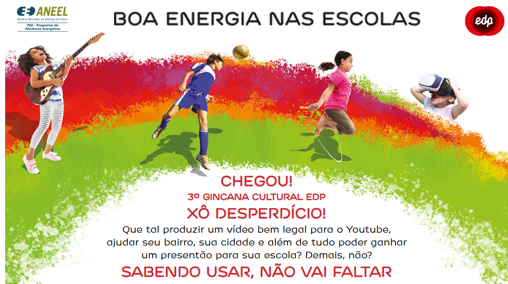 Gincana cultural da EDP premia dez escolas municipais com sistema de geração solar de energia