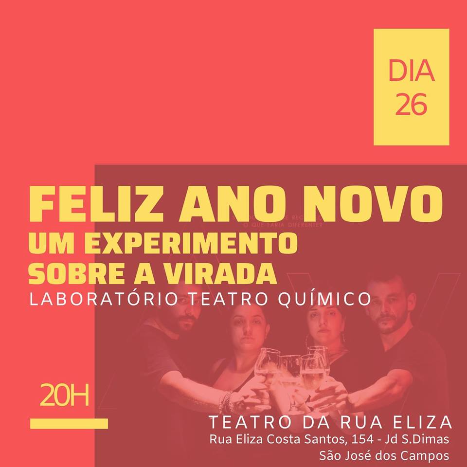 Teatro e debate são atrações do “18 Anos na Cena da Cidade” em São José