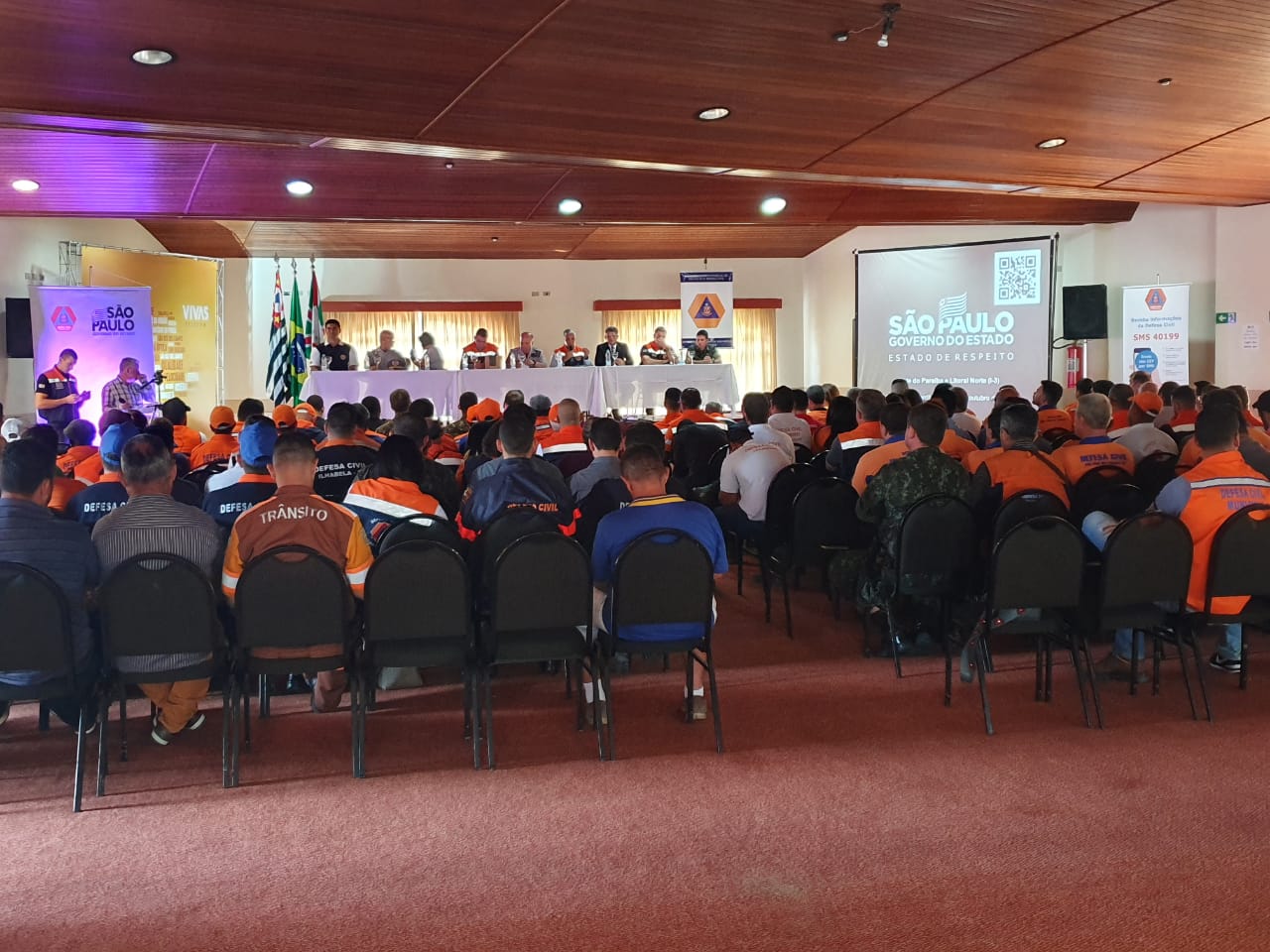 Defesa Civil de Taubaté participa de oficina preparatória da Operação Chuvas de Verão