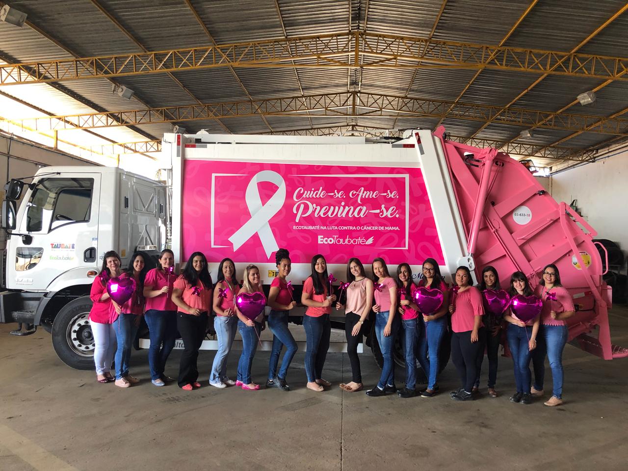 EcoTaubaté abraça o Outubro Rosa