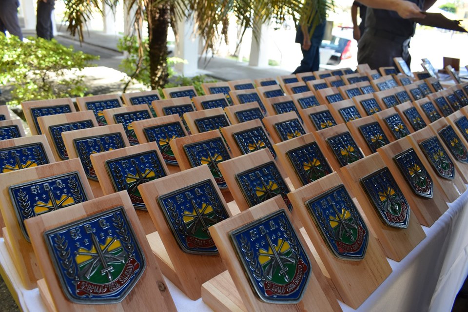 Homenagem aos veteranos da Polícia Militar no 5º BPM/I