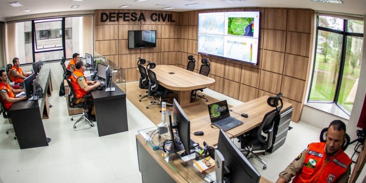 Defesa Civil Estadual emitirá mensagens de alertas climáticos via TV por assinatura