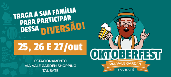 Via Vale recebe a primeira edição do Oktoberfest com Beer Run em Taubaté