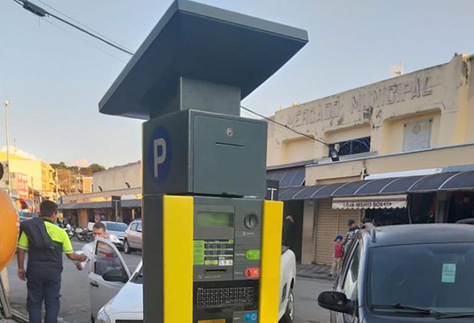 Zona Azul Digital de Taubaté começa a funcionar em novas ruas