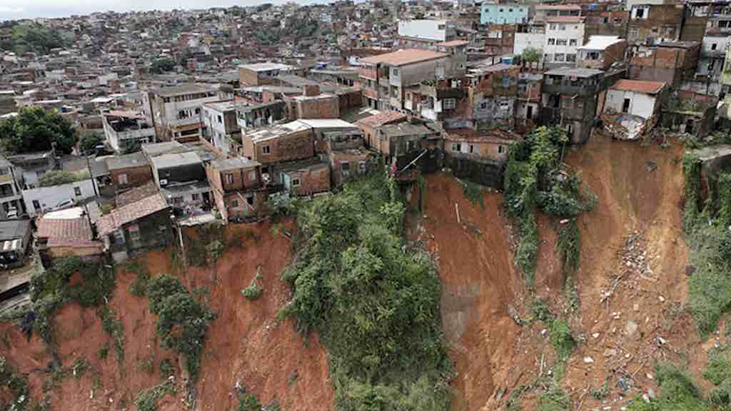 Regiões Sudeste e Sul concentram áreas com risco de deslizamento