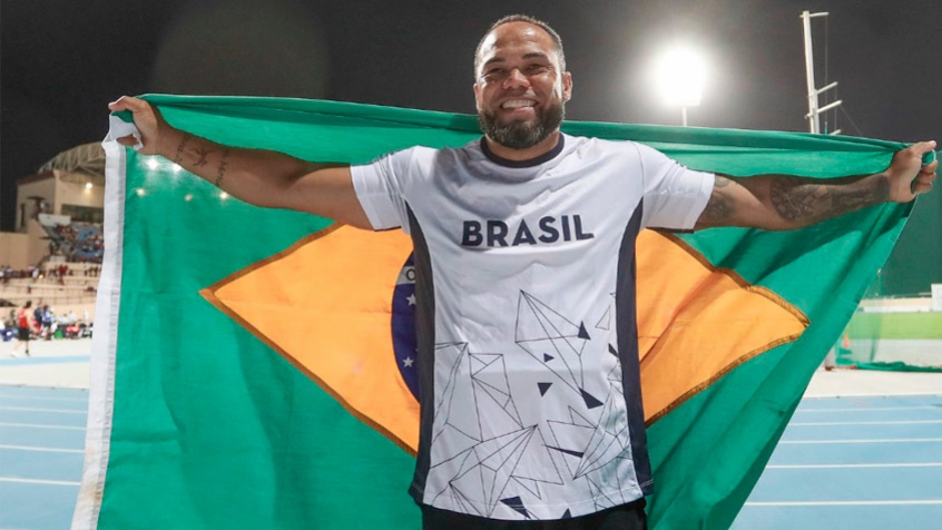 Claudiney Batista é ouro no Mundial de Atletismo Paralímpico