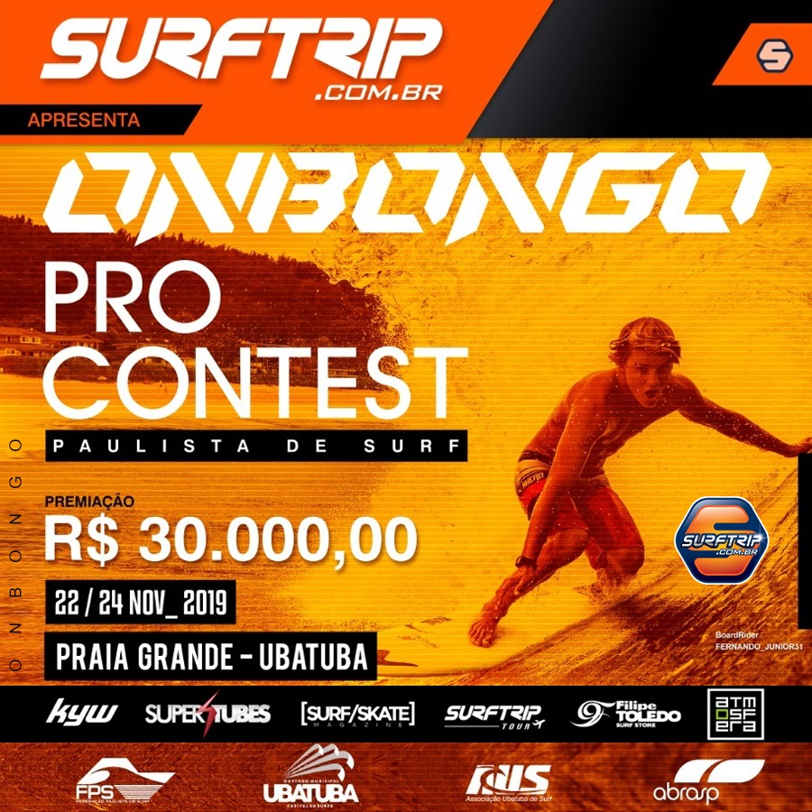 Decisão do título paulista de surf profissional já conta com 60 inscritos de 9 estados