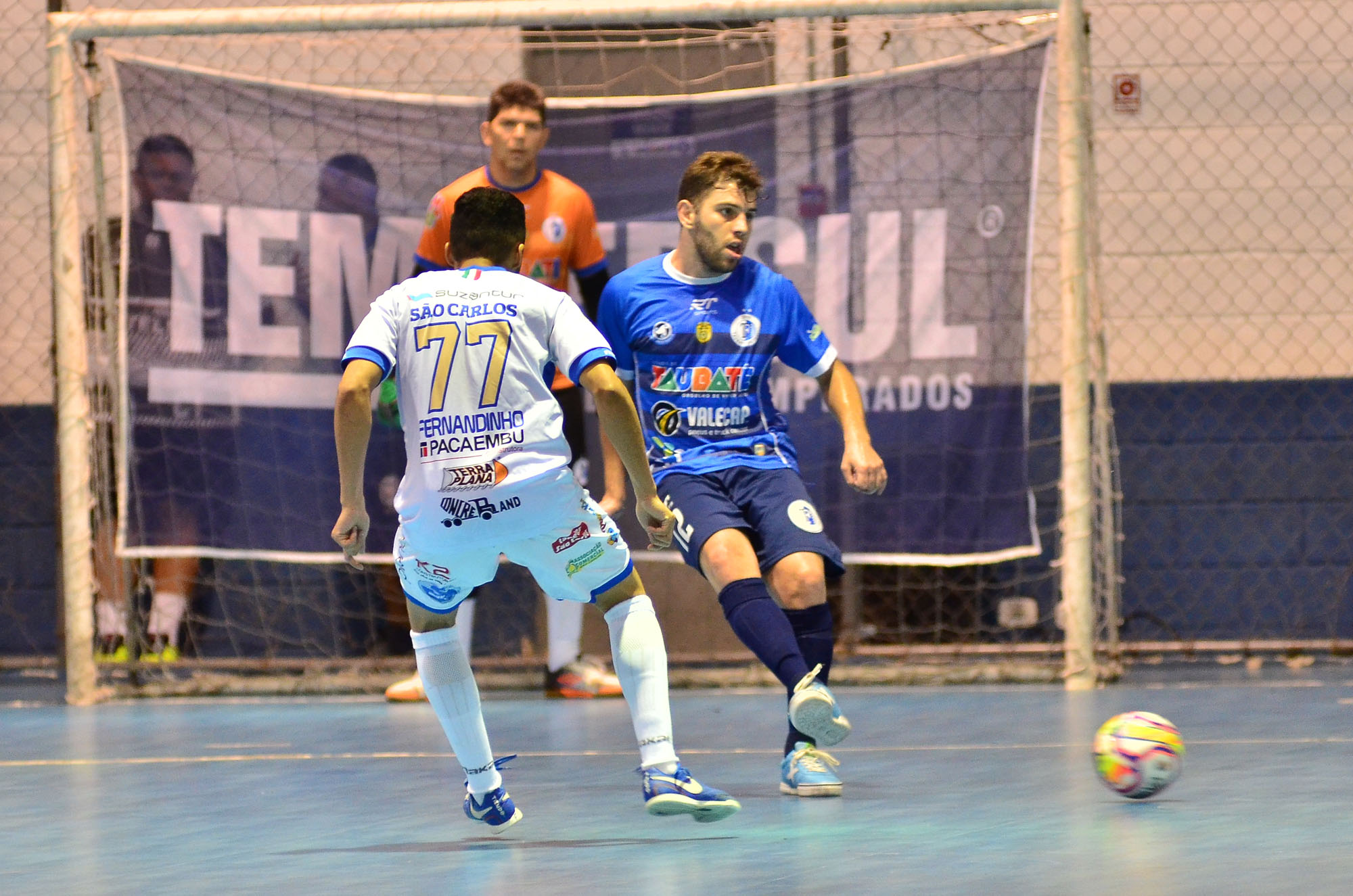 Tudo igual no primeiro jogo entre Taubaté e Intelli nas oitavas da Liga Paulista