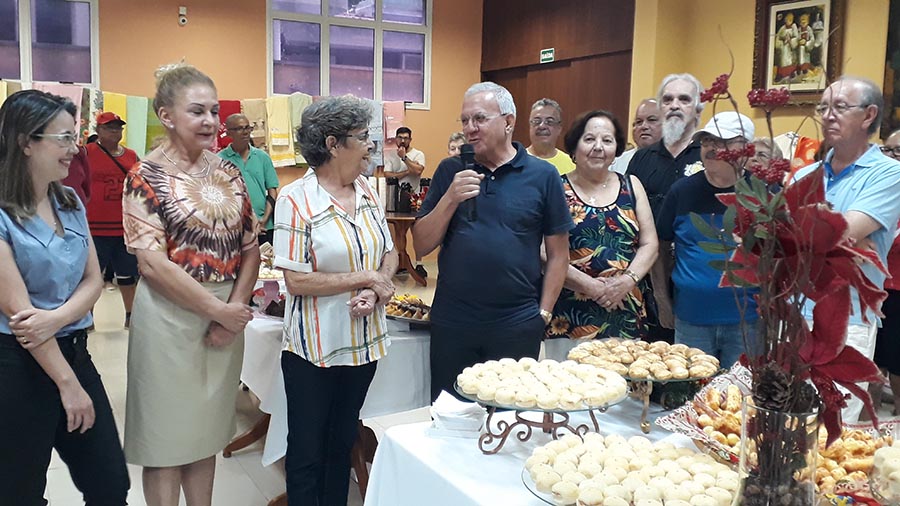 Irmandade de Taubaté faz Exposição de Bordado da turma da Melhor Idade