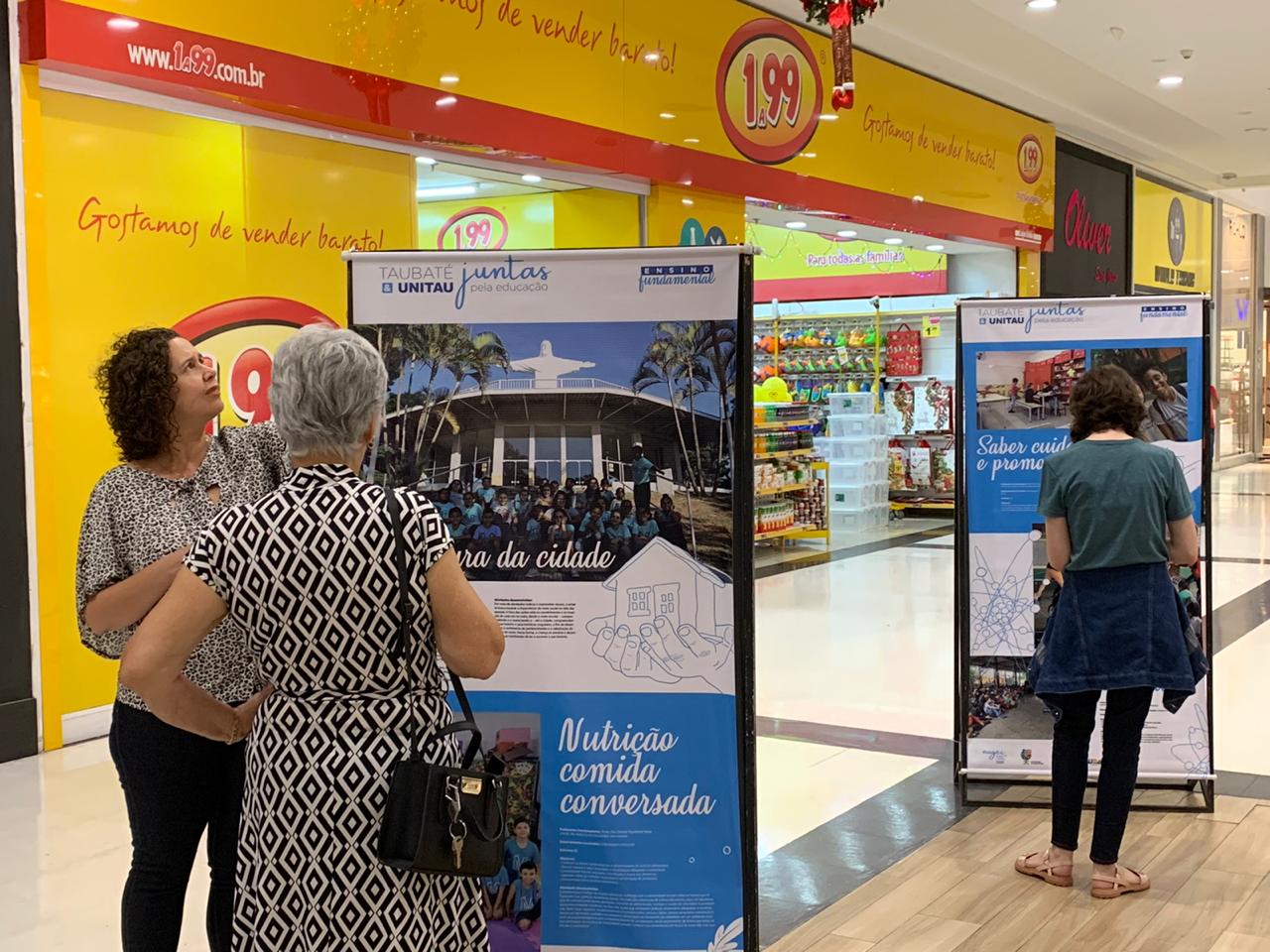 Projetos da Unitau são tema de mostra itinerante