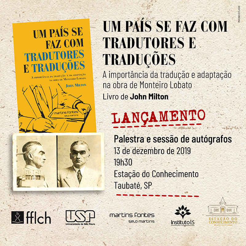 Escritor John Milton lança livro na Estação do Conhecimento