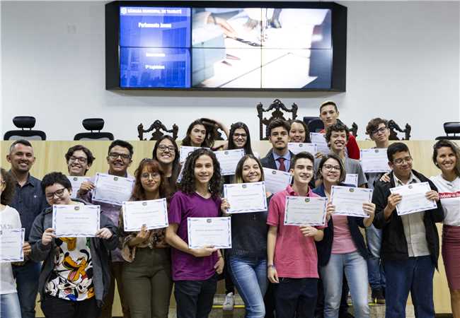 Parlamento Jovem encerra trabalhos de 2019