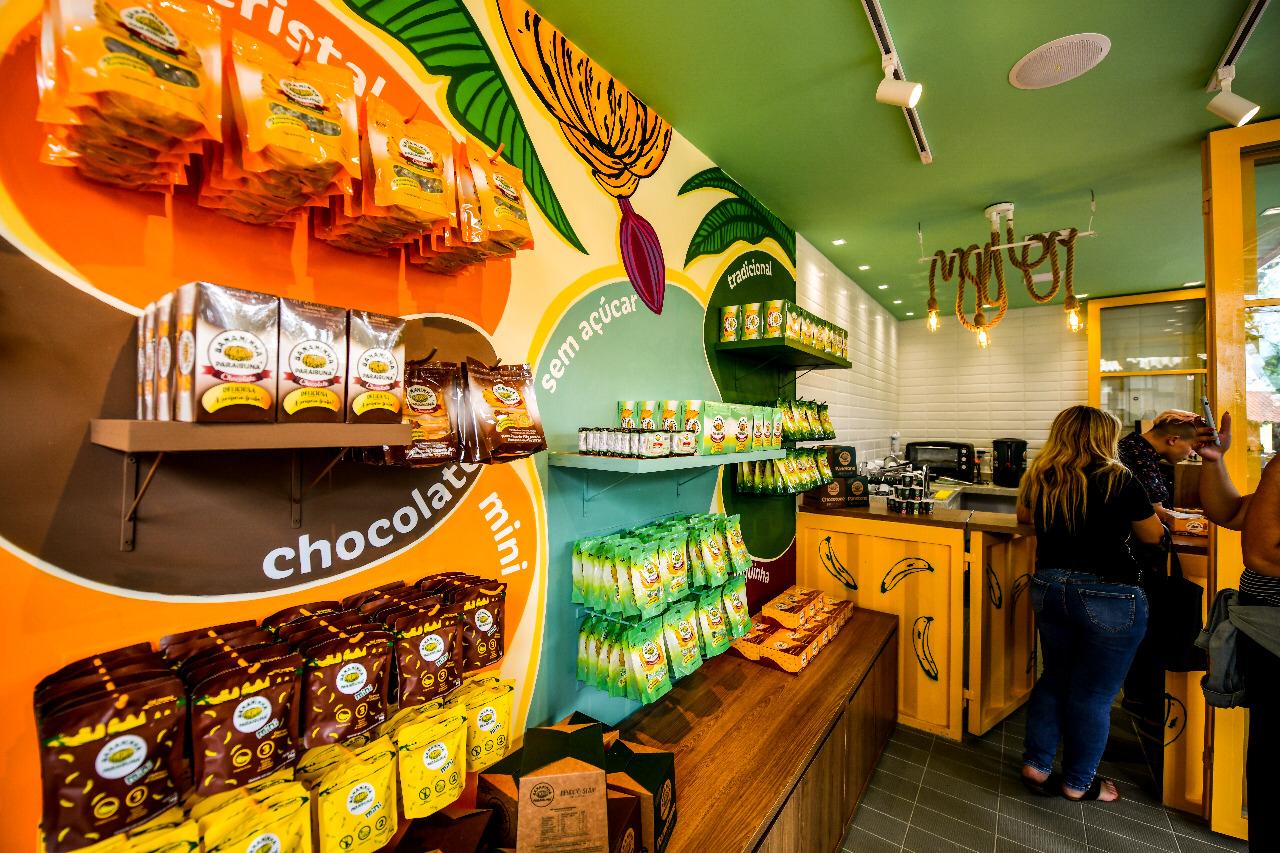 Bananinha de Paraibuna inaugura sua primeira loja física
