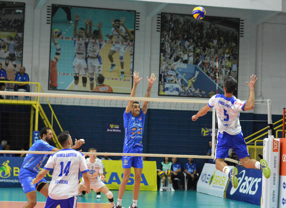 EMS Taubaté Funvic vence o Ponta Grossa e soma mais três pontos na Superliga