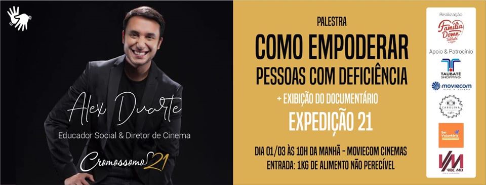 Taubaté Shopping vai ter palestra sobre empoderamento de pessoas com deficiência