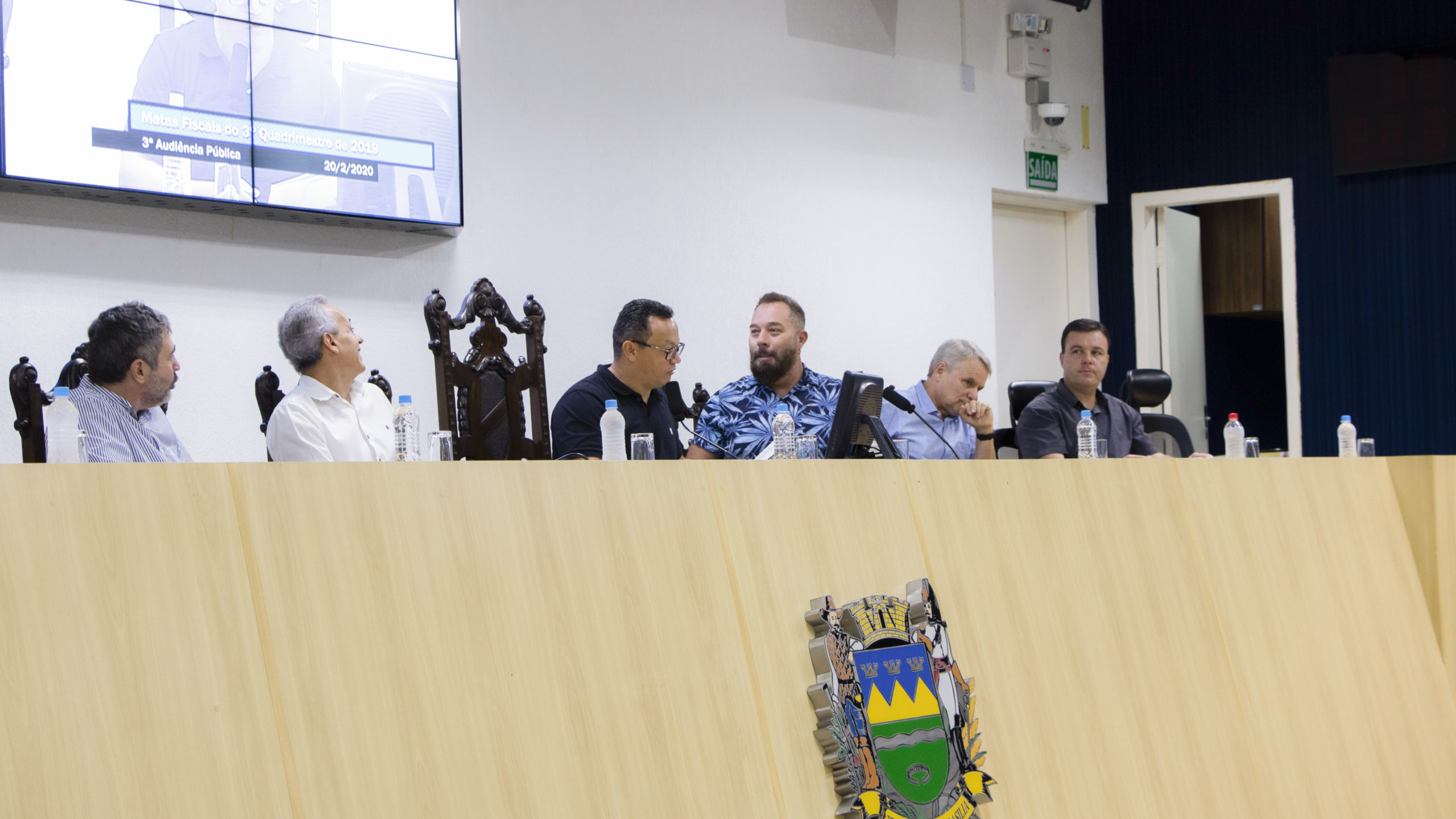 Secretarias prosseguem prestação de contas na Câmara de Taubaté