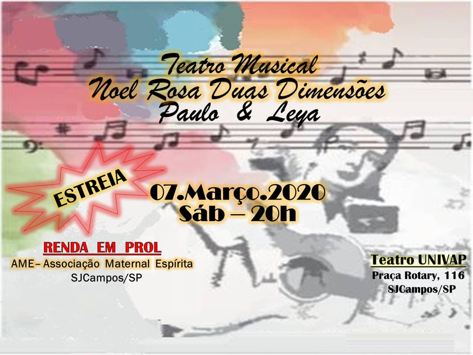 Coluna Espírita – Teatro Musical Noel Rosa – Duas Dimensões