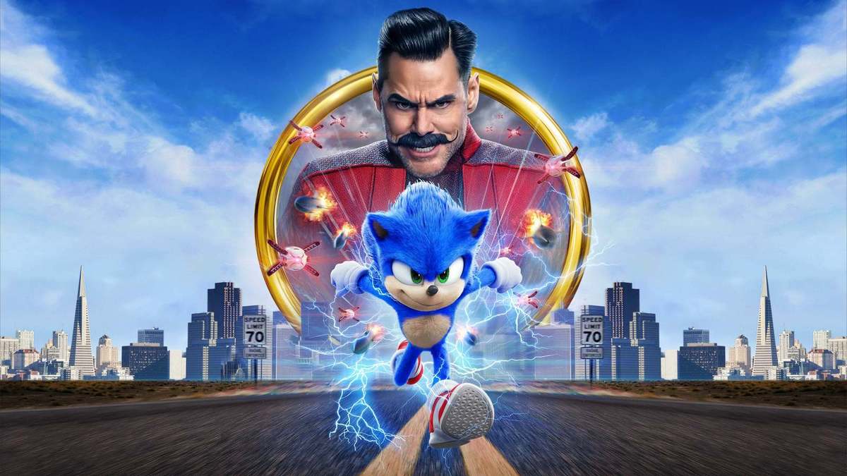 Sonic 2: O Filme': Pôster inédito traz o personagem correndo sobre