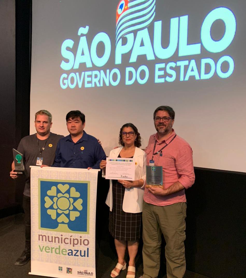 Três municípios da Bacia do Paraíba do Sul são premiados no Programa Município Verde Azul (PMVA)