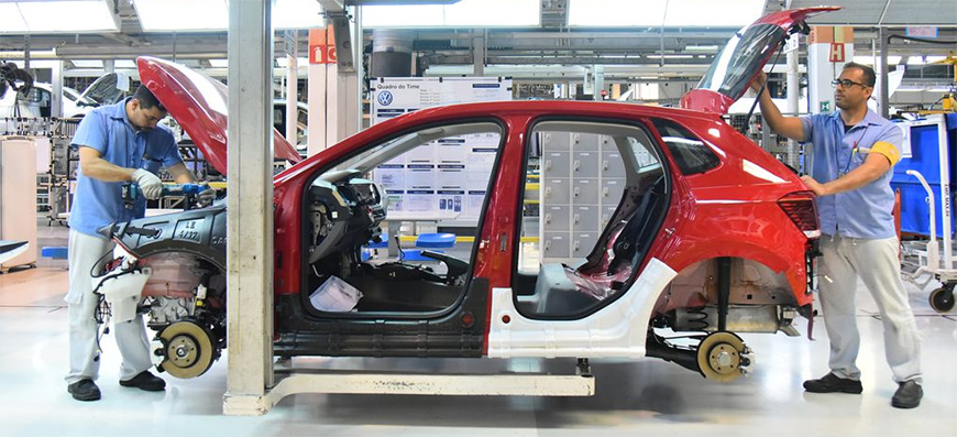 Férias coletivas dos funcionários da Volks vai até final de abril