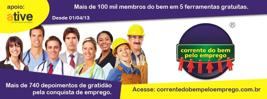 Ação social gera mais de 1000 empregos e traz esperança