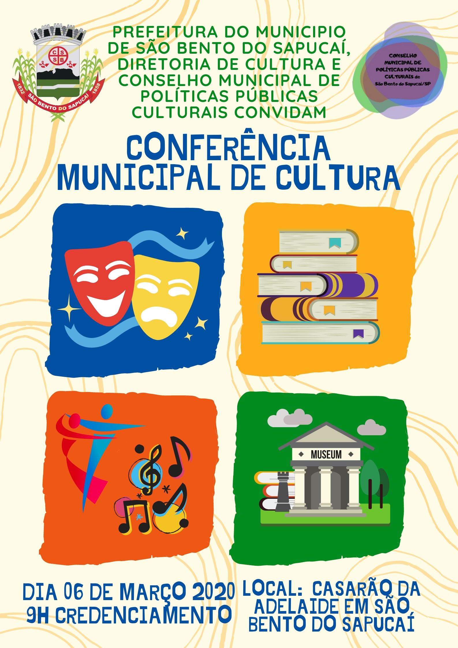 São Bento do Sapucaí realiza a 1ª Conferência Municipal de Cultura