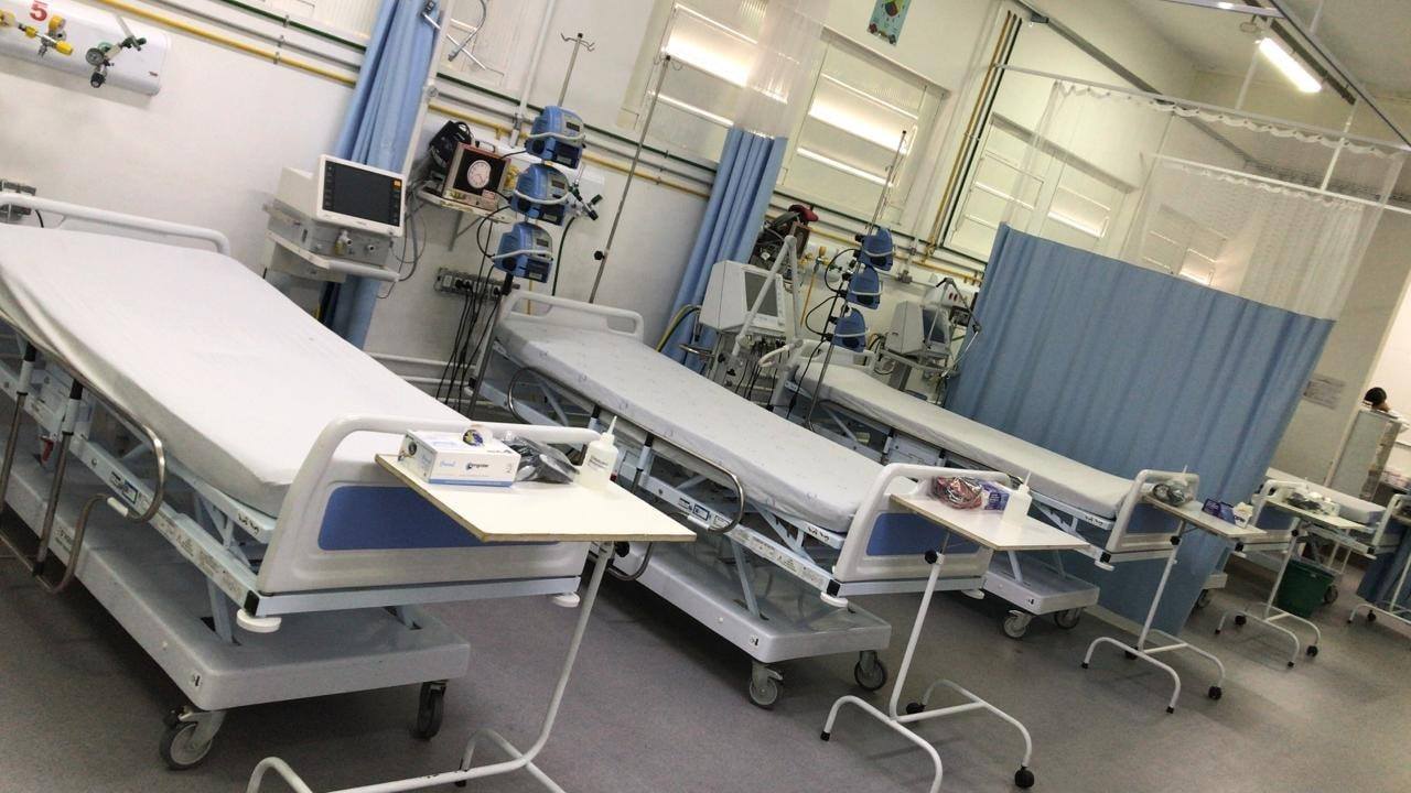 Hospital pronto e 85 novos leitos para enfrentar a pandemia