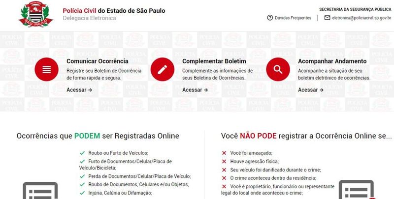 SP anuncia que Delegacia Eletrônica começou a registrar violência doméstica
