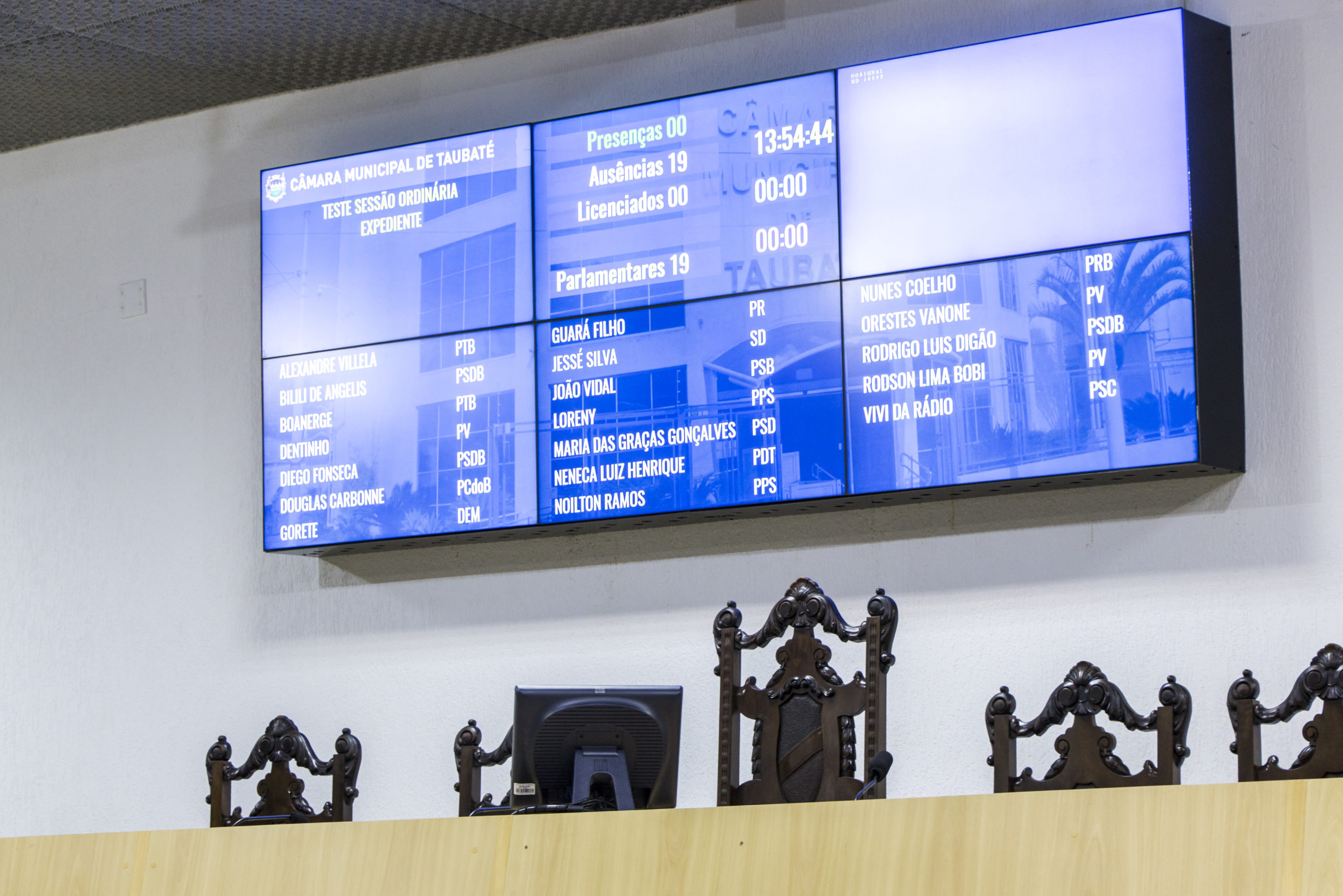 Sessões da Câmara de Taubaté voltarão a ser realizadas dia 28