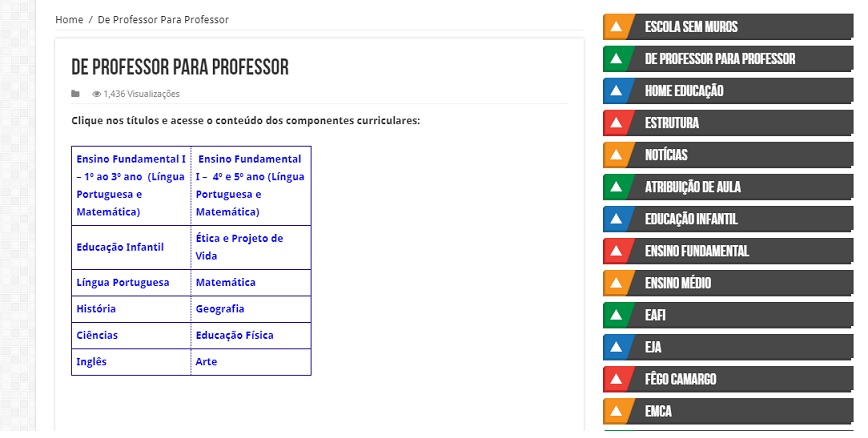 Secretaria de Educação cria ferramenta online para professores