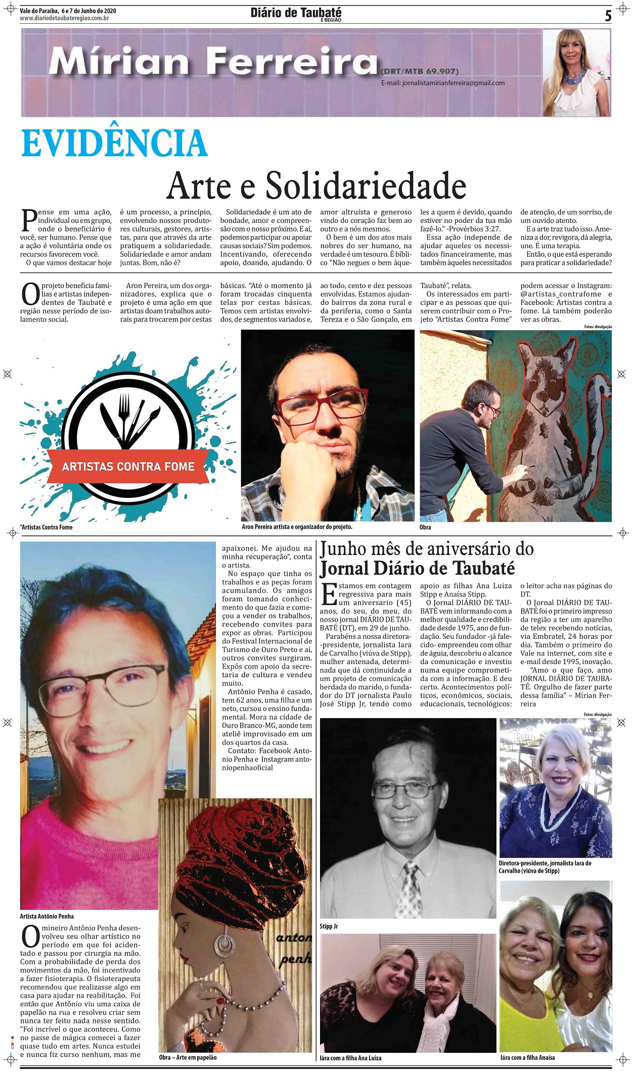 Evidência – Arte e Solidariedade