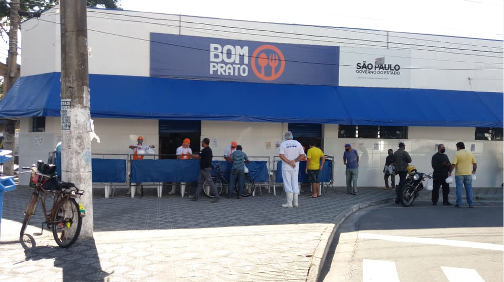 Governo de SP prorroga oferta das três refeições diárias na rede Bom Prato