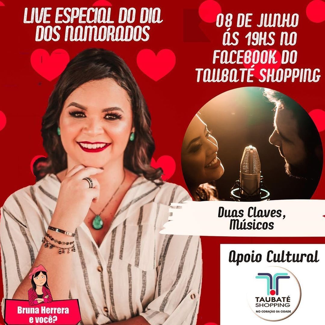 Taubaté Shopping – Live no Facebook vai aquecer para o Dia dos Namorados