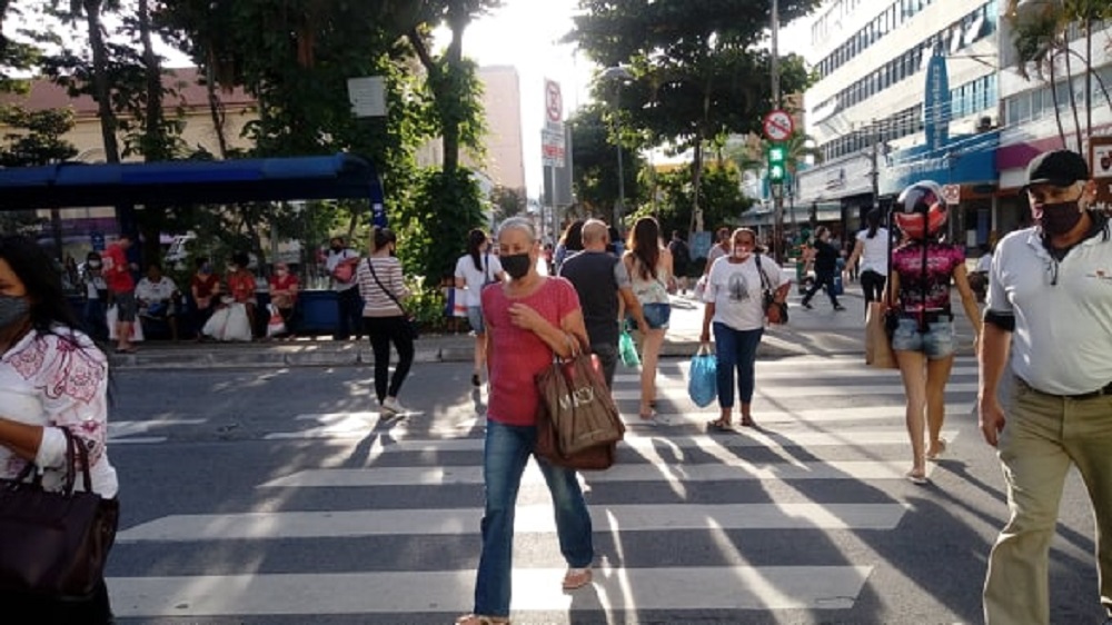 Taubaté chega a 240 casos de covid-19; no vermelho, a taxa de isolamento ficou em 46%