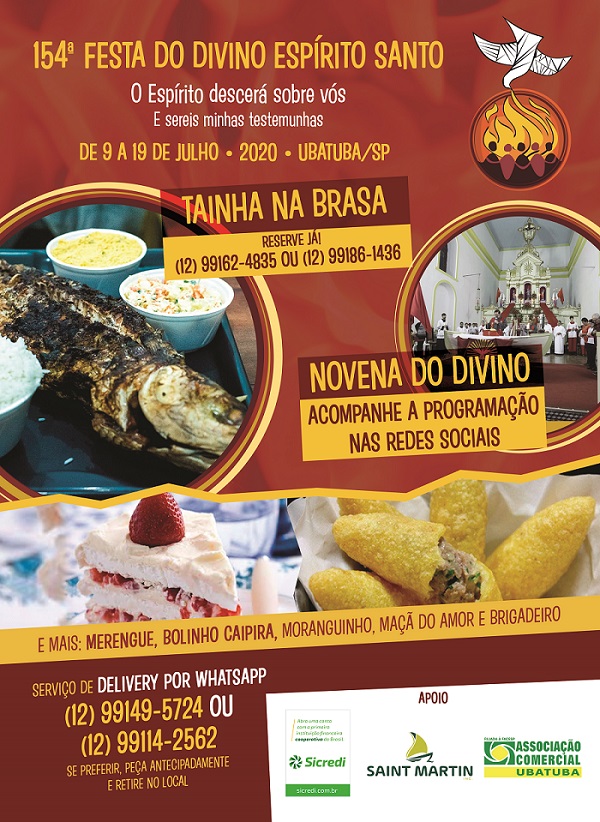 154ª Festa do Divino acontece a partir do dia 9, em Ubatuba