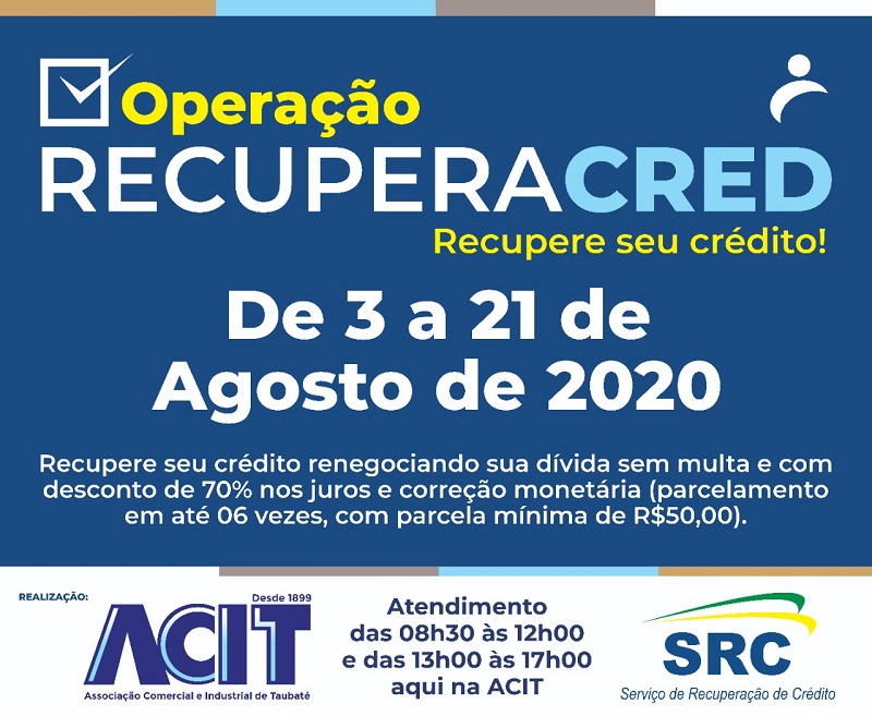 ACIT lança a campanha “RecuperaCred”