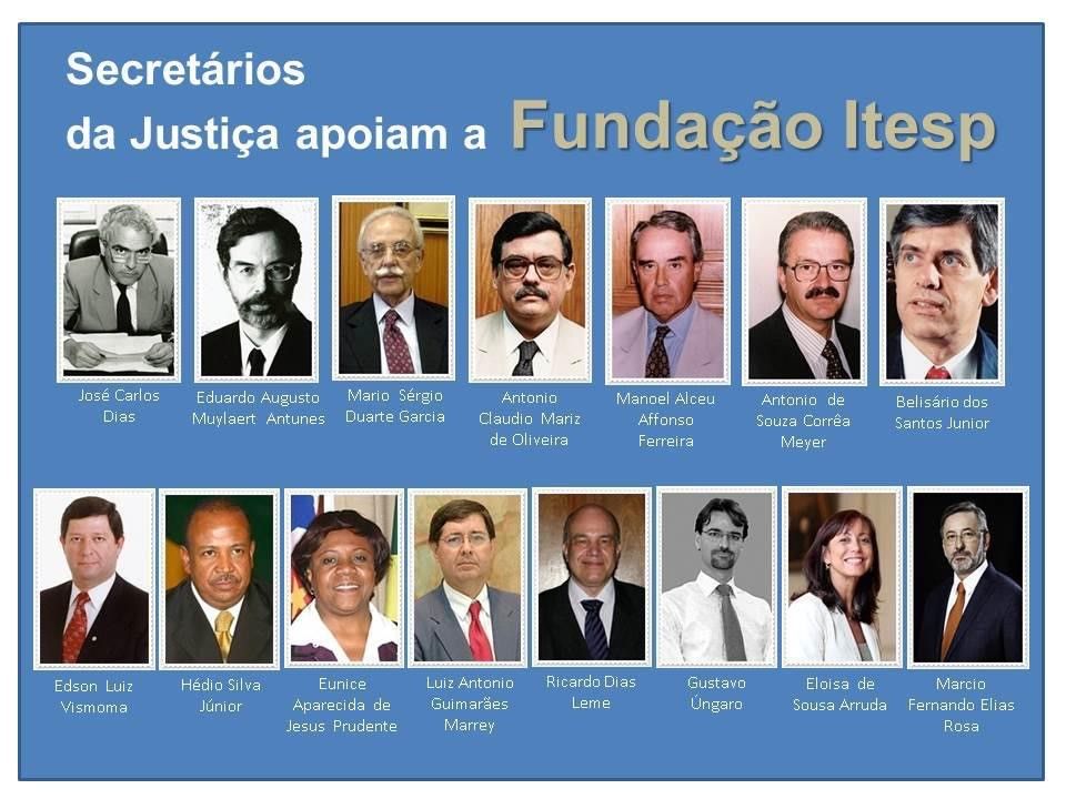 Ex-secretários da justiça contra extinção do Itesp