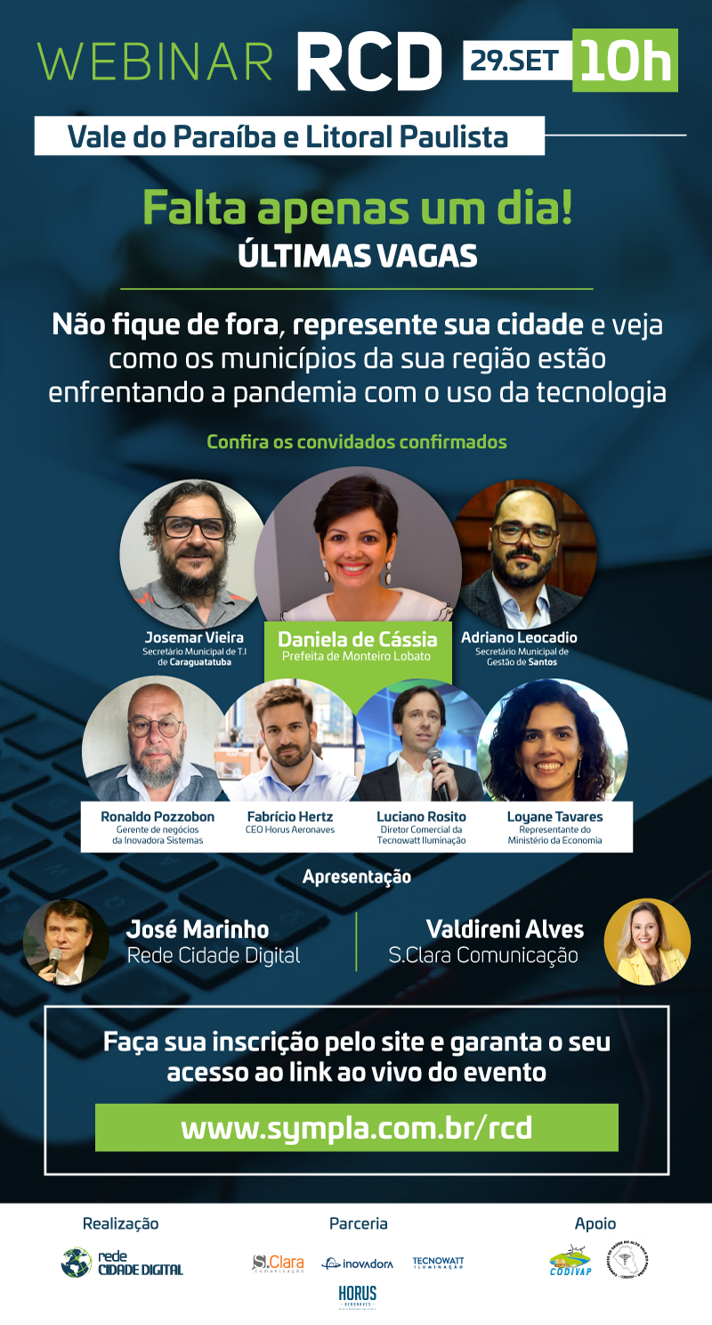 Prefeitos e gestores do Vale do Paraíba e Litoral Paulista tratam de tecnologias contra crise