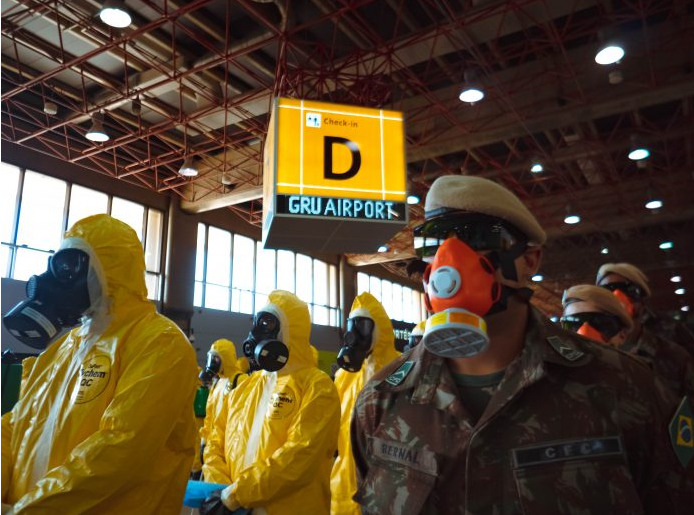 Aeroporto de Guarulhos é o primeiro do paísa contar com infraestrutura para realização de teste para COVID-19