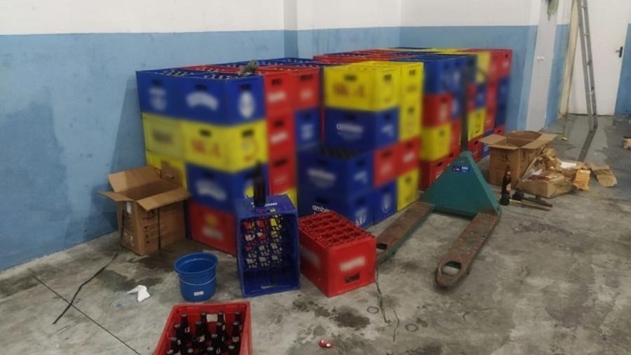 Presa quadrilha que falsificava cerveja em São José dos Campos
