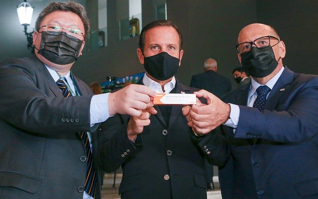 Em reunião com Doria, Ministério da Saúde confirma compra da vacina do Butantan