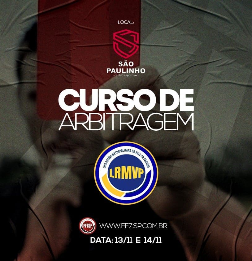 Curso de formação de Árbitros de Futebol