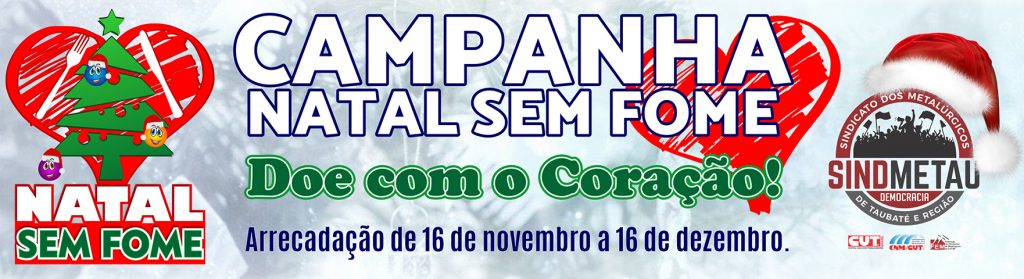 Doadores podem indicar entidades beneficiadas na campanha Natal Sem Fome