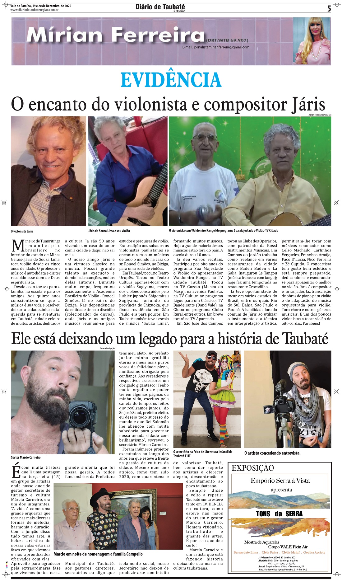 Evidência – O encanto do violonista e compositor Járis