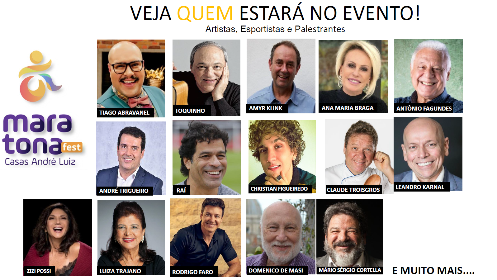 Coluna Espírita – Maratona Fest Casas André Luiz