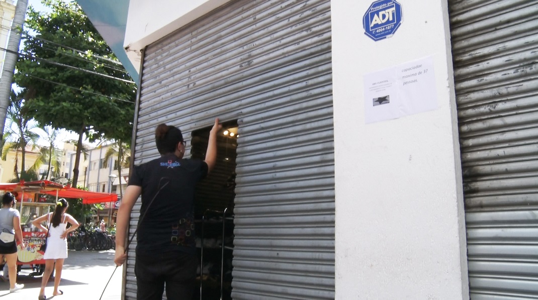 Com as portas fechadas, comércio da região perde mais de R$ 16 milhões por dia